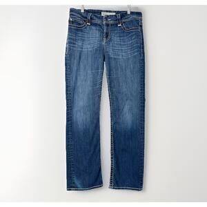 Buckle Women's Straight Leg Jeans - Dark Blue